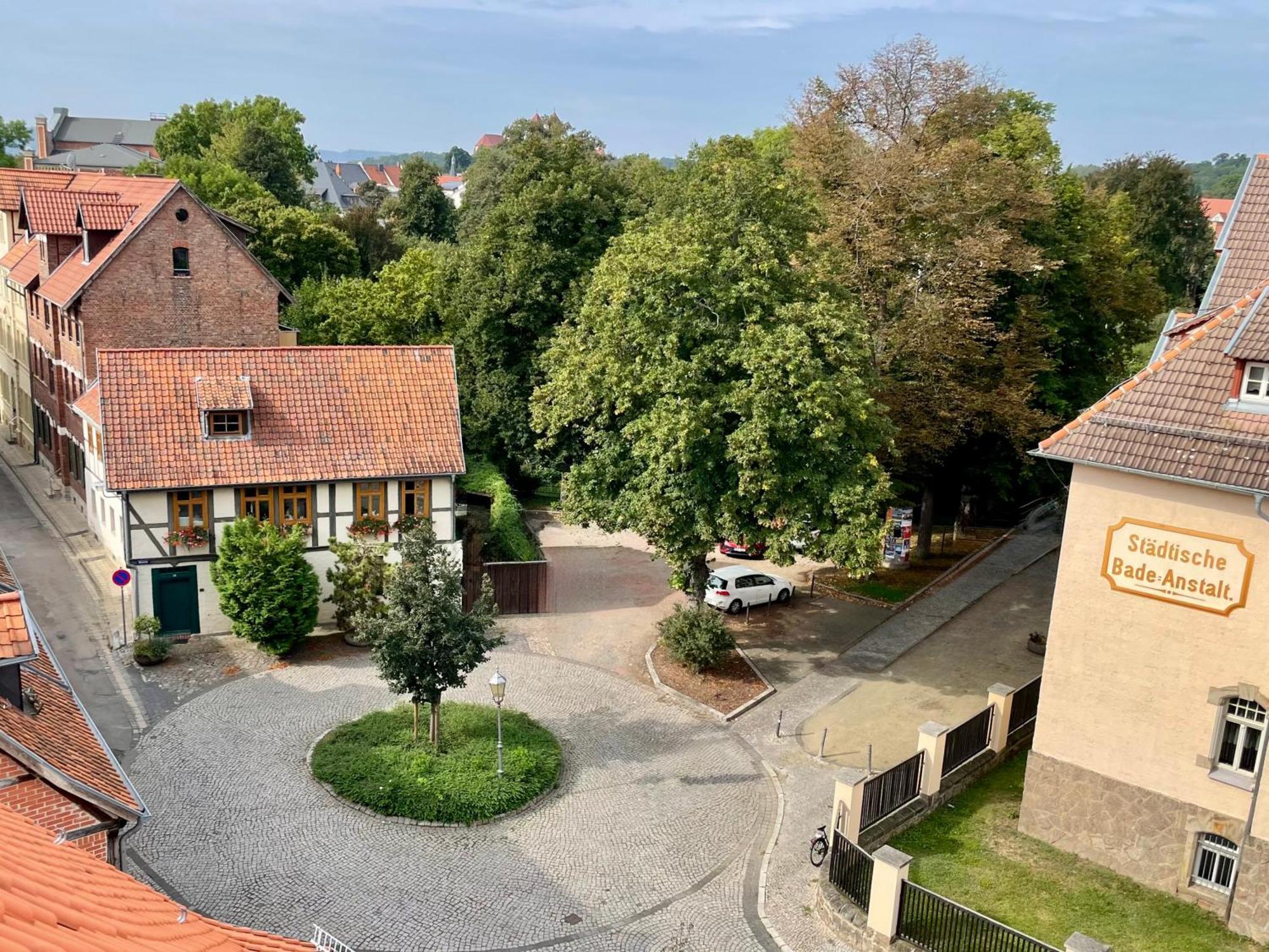 Ferienwohnung Am Quedlinburger Stadtbad Dış mekan fotoğraf